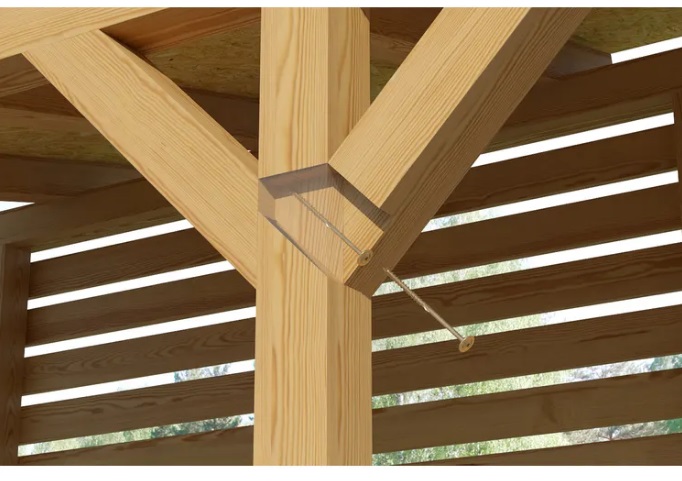 Wkręt ciesielski z łbem podkładkowym WKCP - 8 x dowolny opakowanie 25-50szt. wys.48h - obrazek 3