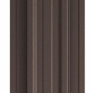 Sztacheta metalowa STANDARD MAT x 2 zakończenie proste RAL 8017x2